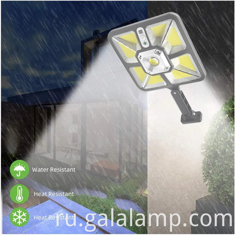 Регулируемая настенная лампа Solar Security с водостойкой IP65